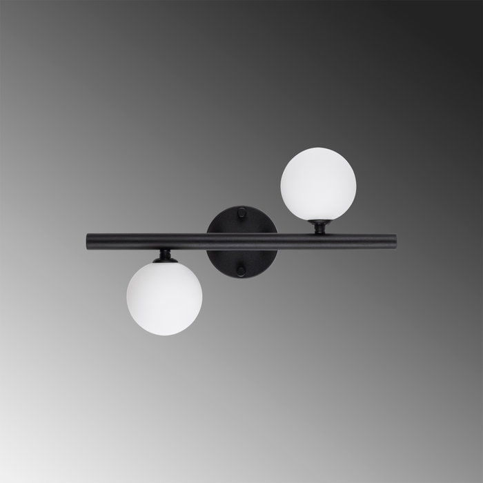 Opviq Domino - 11038 Lámpara de pared Blanco y Negro Opviq Domino - 11038 Lámpara de pared Blanco y Negro